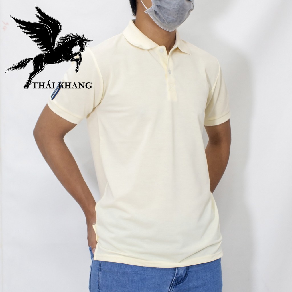 Áo thun nam có cổ vải cá sấu cotton cao cấp chất lượng không xù lông loại áo thun ngắn tay form vừa vặn vải đẹp ATCS02 | BigBuy360 - bigbuy360.vn