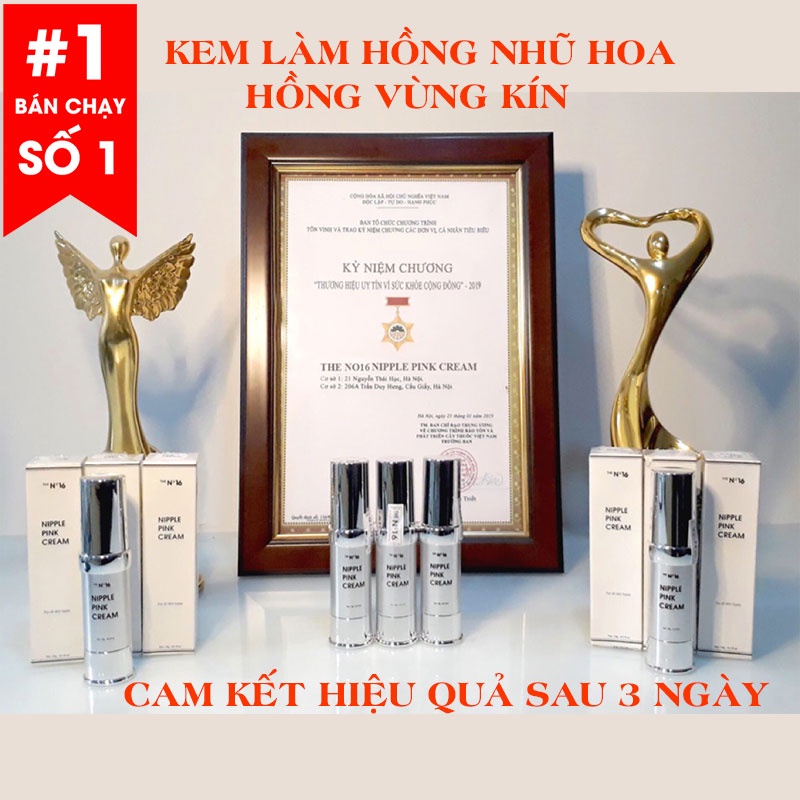 ❤️❤️ FREESHIP ❤️❤️ Kem Làm Hồng Nhũ Hoa và Vùng Kín Bikini Hiệu Quả Không Bong Da