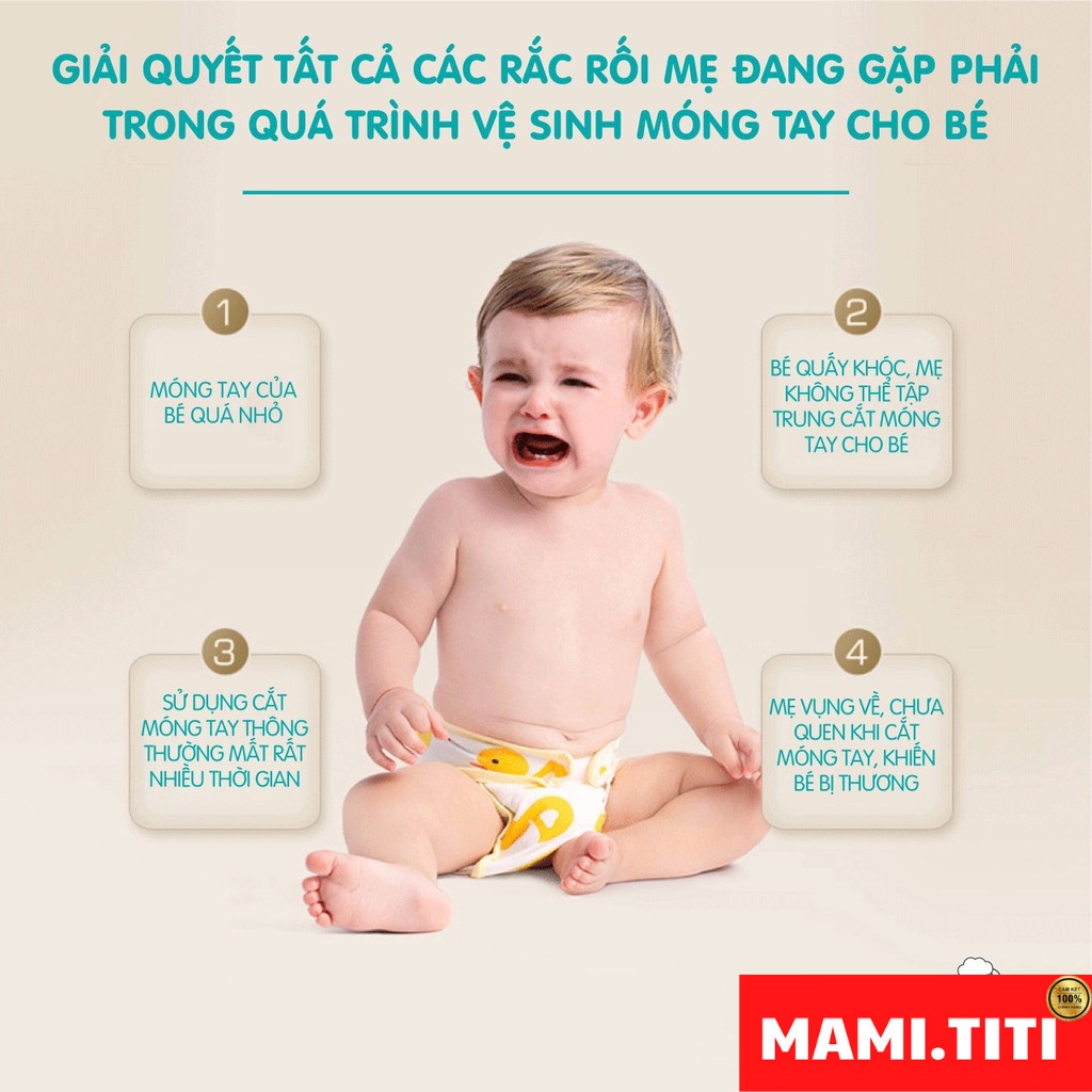 Mài Móng Tay Cho Bé, Dụng Cụ Cắt Móng Tay Cho Bé