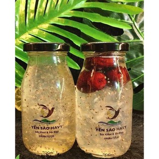 Chai thủy tinh đựng sữa hạt hoặc mật ong 200ml