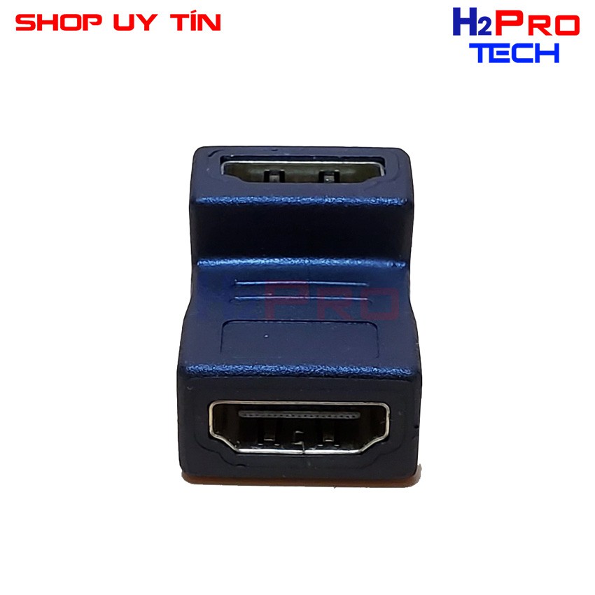 Đầu nối hdmi 2 đầu cái nối thẳng hoặc vuông góc sử dụng kết nối 2 cáp hdmi hoặc nối dài hdmi ( 1 chiếc )