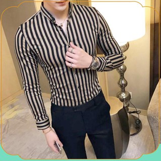 Áo sơ mi - Áo sơ mi nam đẹp - Chất liệu lụa mềm mịn, thoáng mát, kiểu dáng slimfit trẻ trung, thanh lịch, tôn dáng