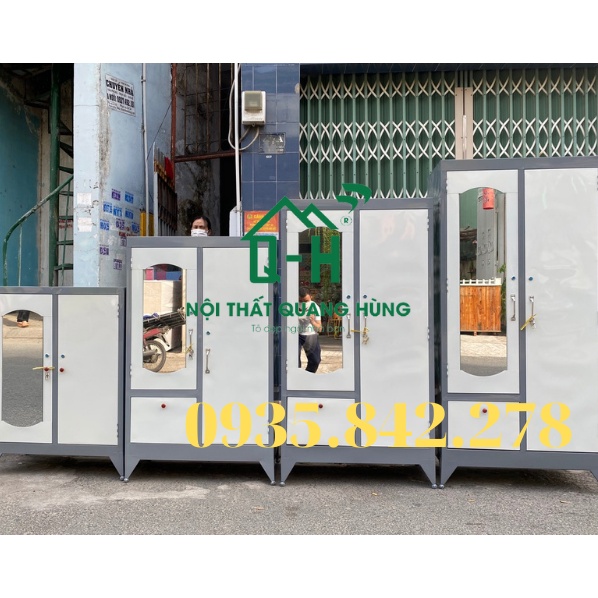 TỦ SẮT 2 CÁNH CAO CẤP - GIÁ SỈ