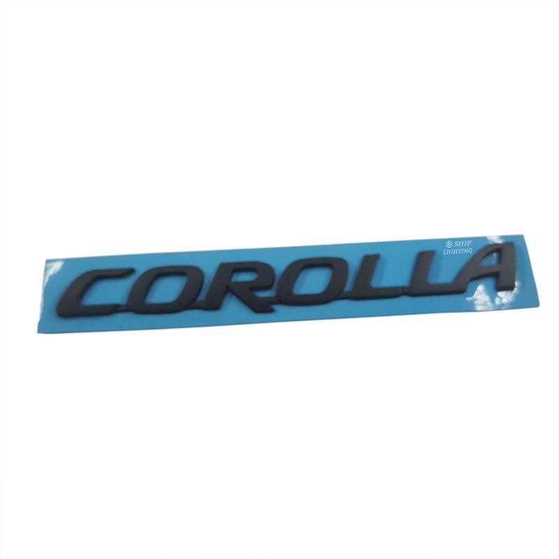 1 Logo dán trang trí xe hơi Toyota COROLLA