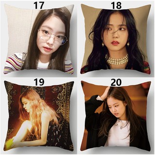 Gối vuông trang trí in hình Blackpink nhiều mẫu mã