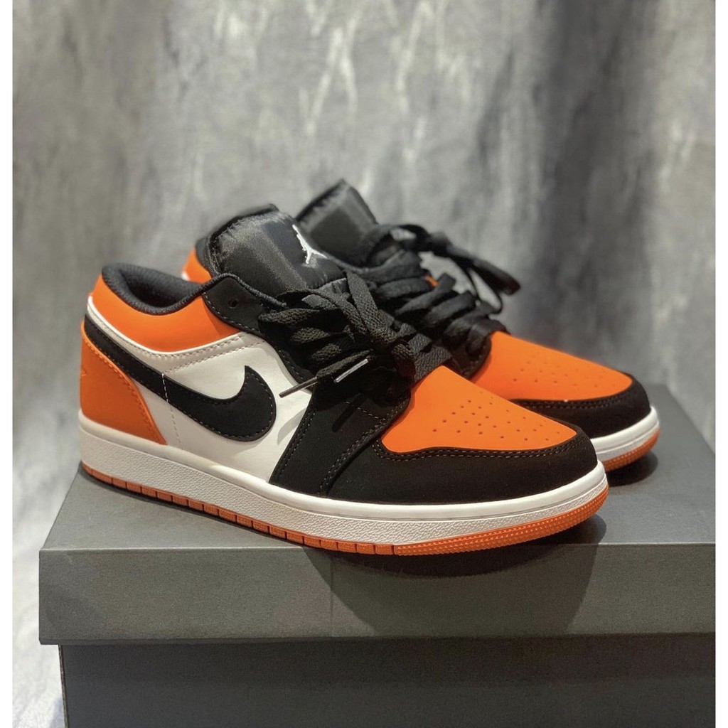 Giày JD1 low thể thao sneaker JORDAN 1 CAM cổ thấp Hot trend nam nữ