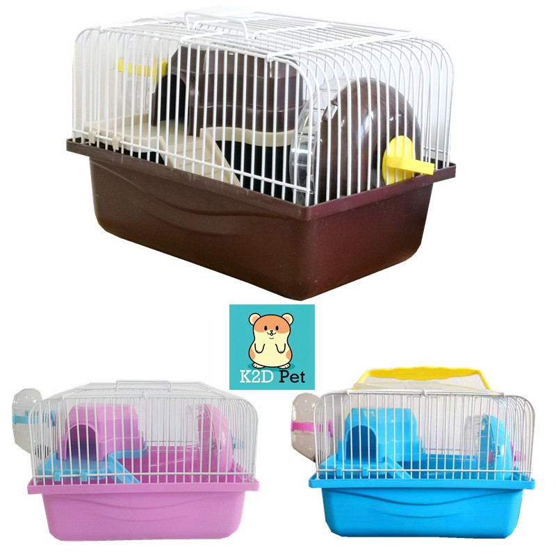 ( Bán Buôn ) Lồng Hamster 2 tầng mini Full Phụ Kiện