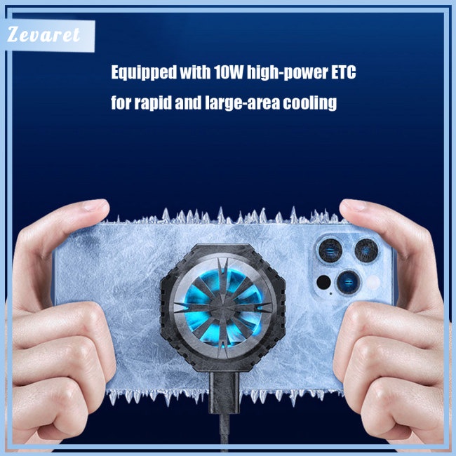 Quạt Tản Nhiệt Có Nam Châm Cho Điện Thoại / Máy Tính Bảng Zevaret A15