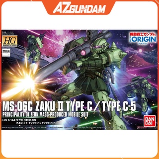 Mô Hình Gundam HG MS-06C Zaku II Type C/Type C-5 Series Gundam HG GTO Tỉ Lệ 1/144