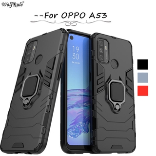 Ốp điện thoại kiểu giáp cứng có vòng nhẫn đỡ cho OPPO A53