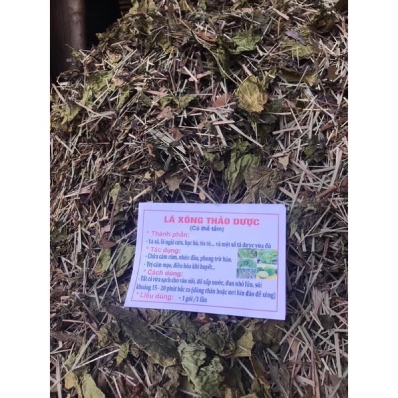 Lá Xông thảo mộc túi 1kg