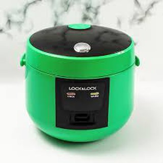 Nồi cơm điện Lock&lock 1 lít màu đỏ và xanh