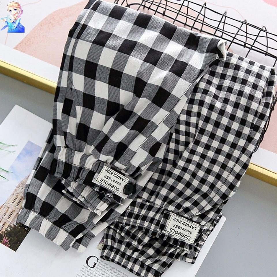 Quần Jeans Thể Thao Ống Rộng Chống Muỗi Phong Cách Phương Tây Thời Trang Xuân Hè Hàng Mới Dành Cho Bé Gái 2022