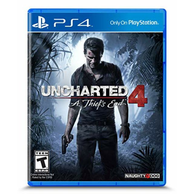 Game PS4 : Uncharted 4 Likenew