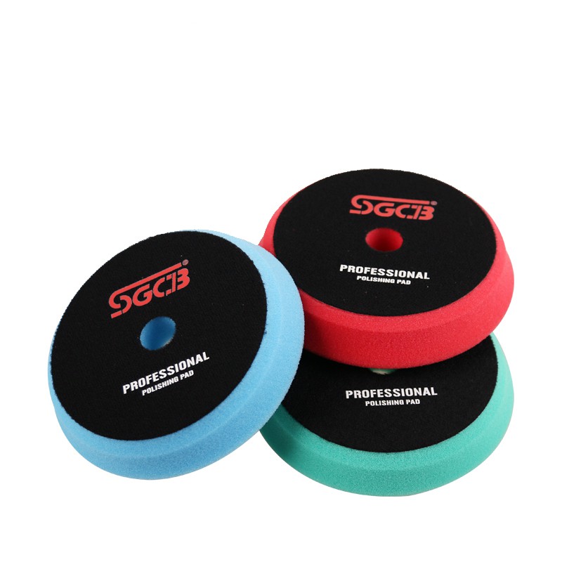 PHỚT ĐÁNH BÓNG 6IN BƯỚC 2 - XANH LÁ CHO MÁY LỆCH TÂM DA SGCB 6