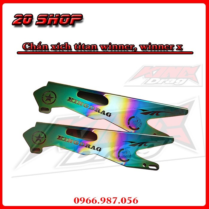 Chắn xích_che sên titan 7 màu Kingdag winner, winner x không xuống màu