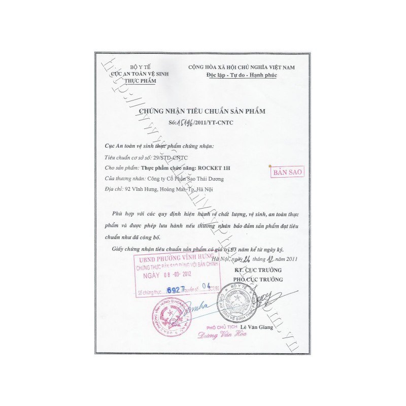 TPBVSK ROCKET_Viên uống hằng ngày cải thiện sinh lý nam giới