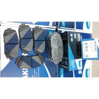 Bố thắng trước ( Đời sau đĩa ) VIOS  2008 + 2021 Bendix DB1785 GCT