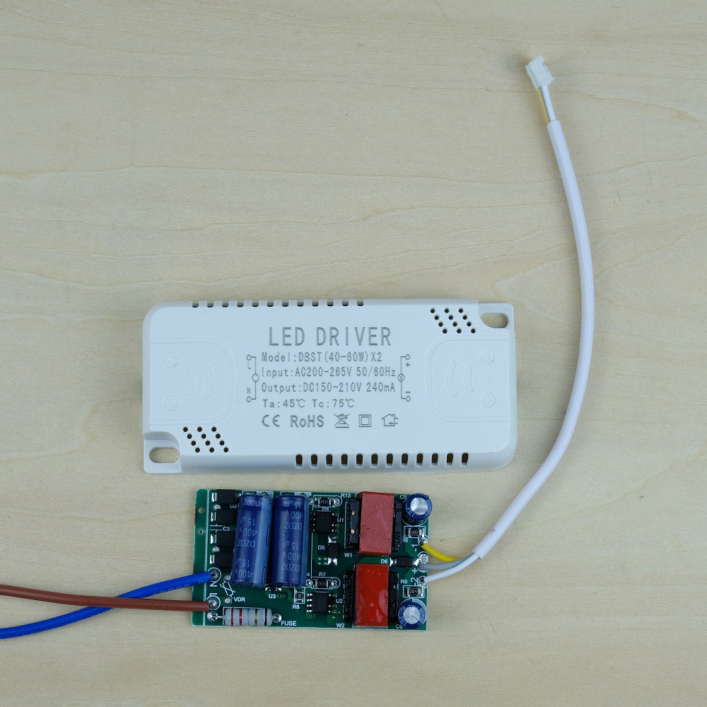 Chấn lưu đèn led 3 màu (led driver 7-60w) | BigBuy360 - bigbuy360.vn