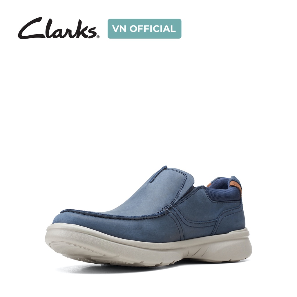 Giày Lười Nam CLARKS Bradley Free Màu Navy