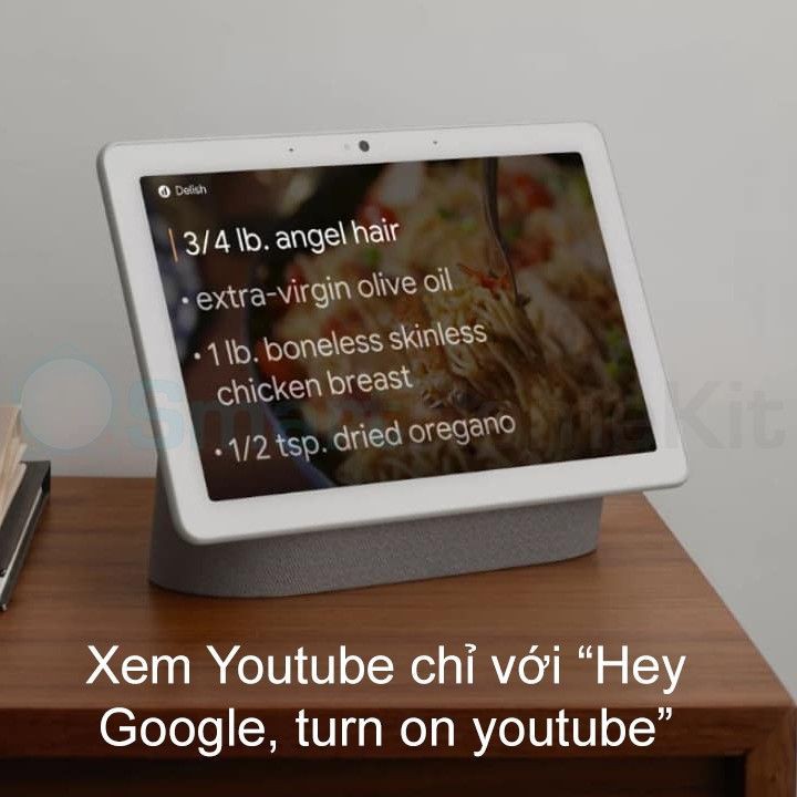 Google Nest Hub Max - màn hình điều khiển 10' full HD 1280x800p dành cho nhà thông minh Google Home | BigBuy360 - bigbuy360.vn