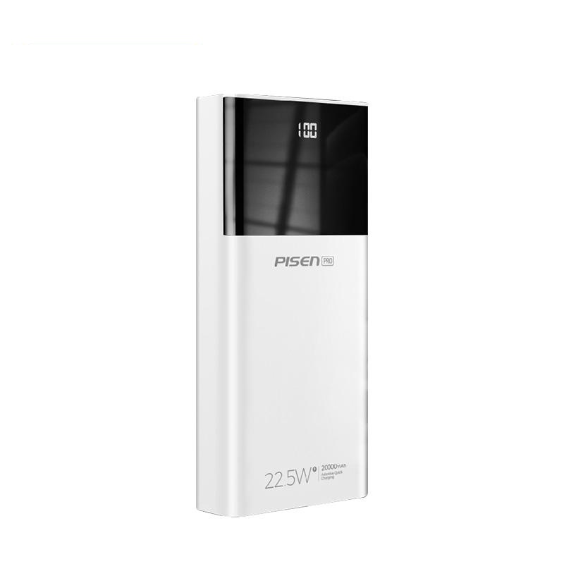Pin dự phòng sạc nhanh PISEN PRO TS-DY66 dung lượng 20000mAh - Hỗ trợ QC 3.0 22.5W và PD 3.0 18W (màu ngẫu nhiên)