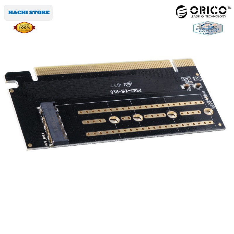 Card mở rộng ổ cứng SSD M.2 qua khe PCI-E 3.0 X16 Orico PSM2-X16  - Hàng chính hãng