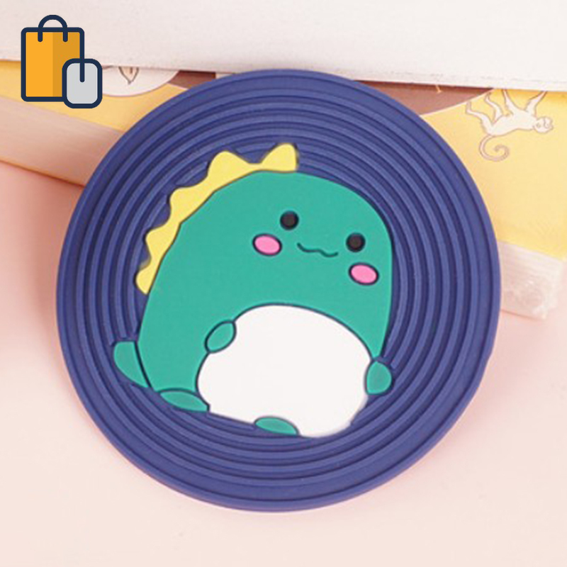 [Hàng mới về] Miếng lót ly họa tiết động vật hoạt hình đáng yêu