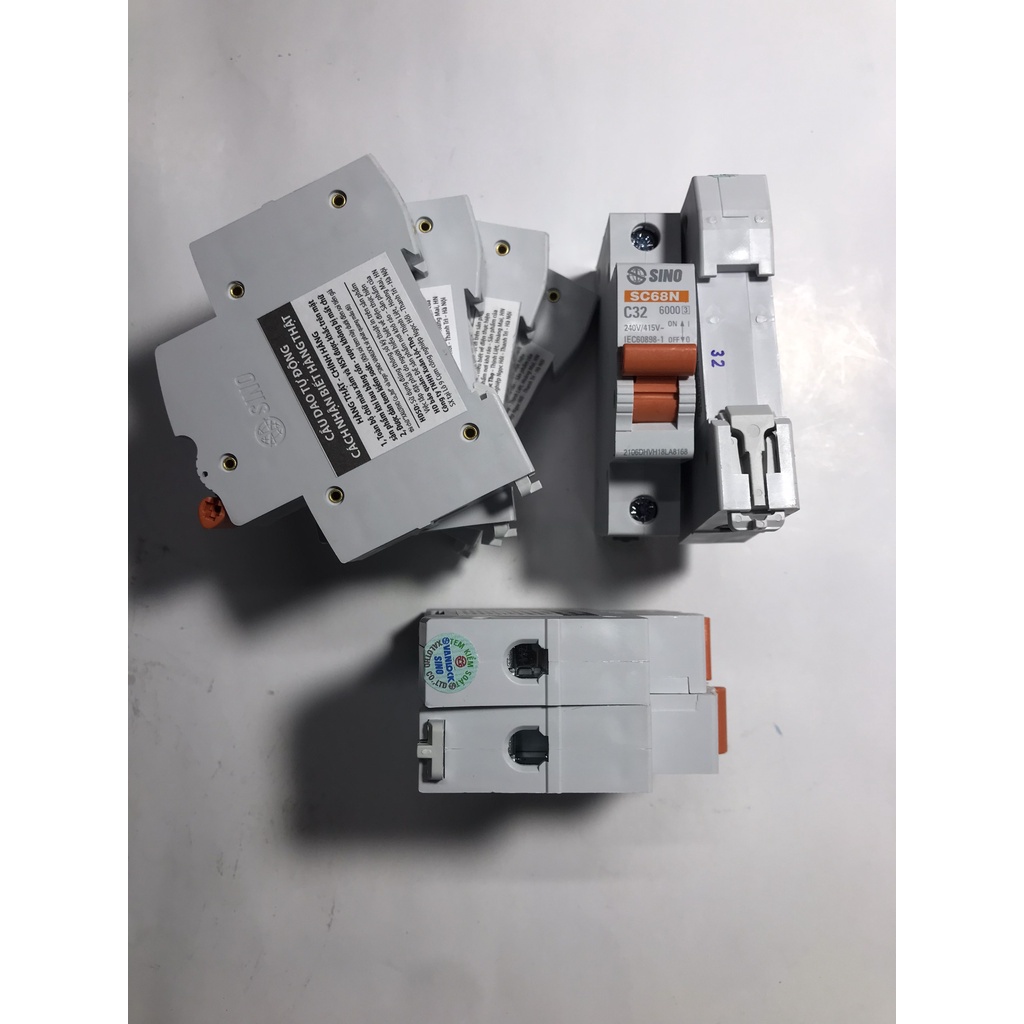 Át 1 cực 10,16,20,25,32,40,50,63A SC68N 6KA Sino