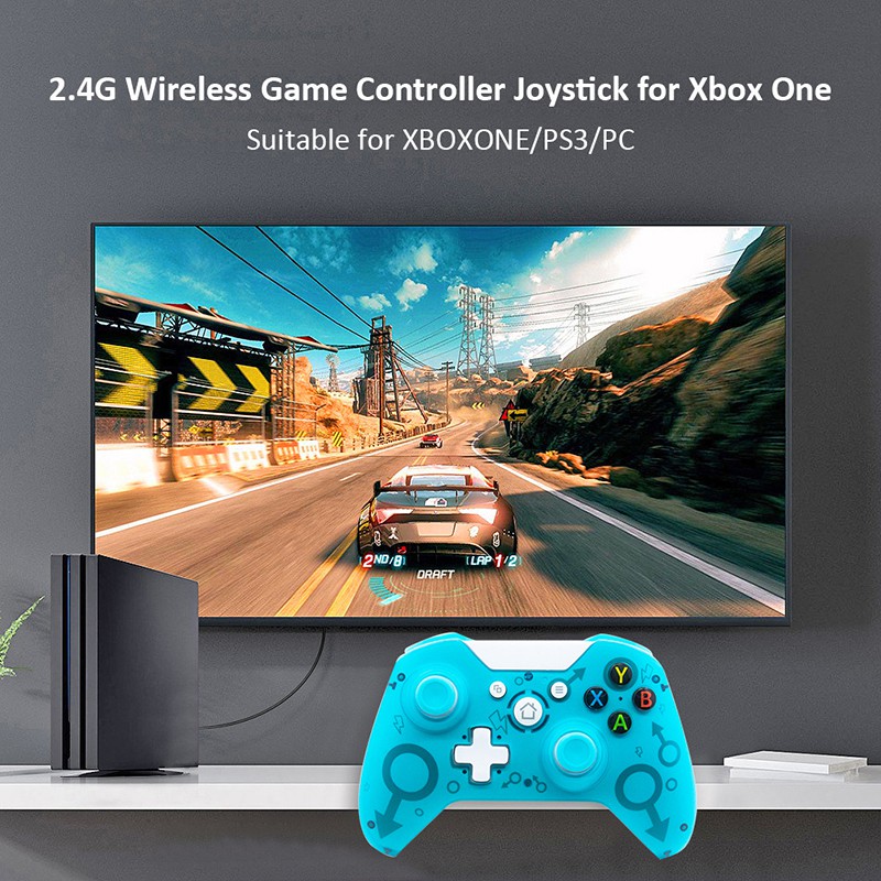 Tay Cầm Chơi Game Không Dây 2.4ghz Cho Xbox One / One S / One X / P3 / Windows