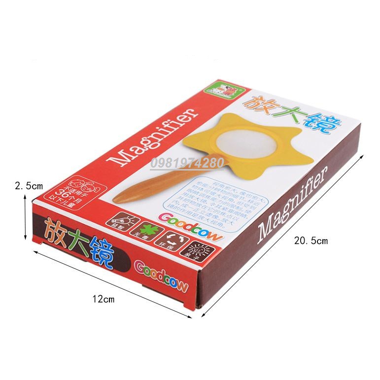 Kính lúp đồ chơi kiểu dáng ngôi sao đáng yêu cho bé