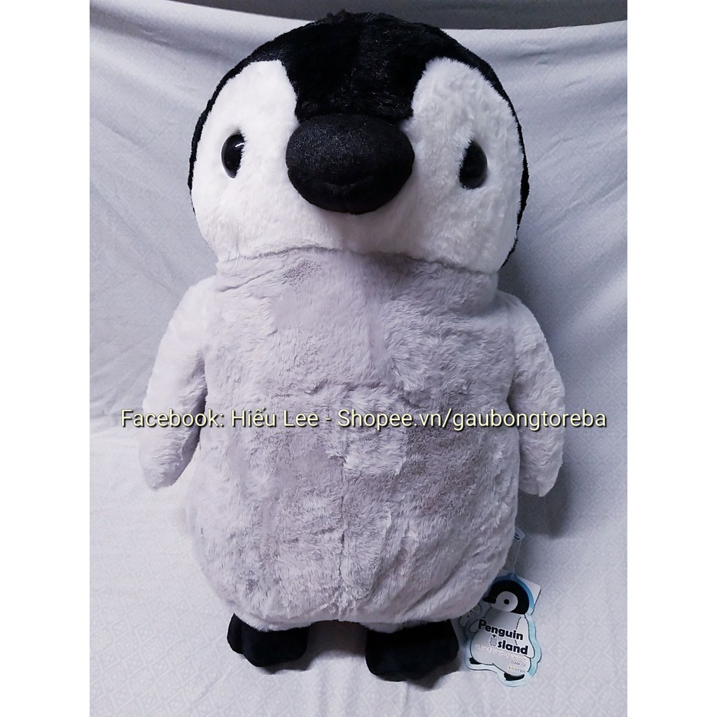 [ Toreba ] Chim cánh cụt Penguin, Bigsize 55cm, lông vải cực mịn, hàng gắp, chính hãng Nhật Bản, mới 100%, full tem mác.