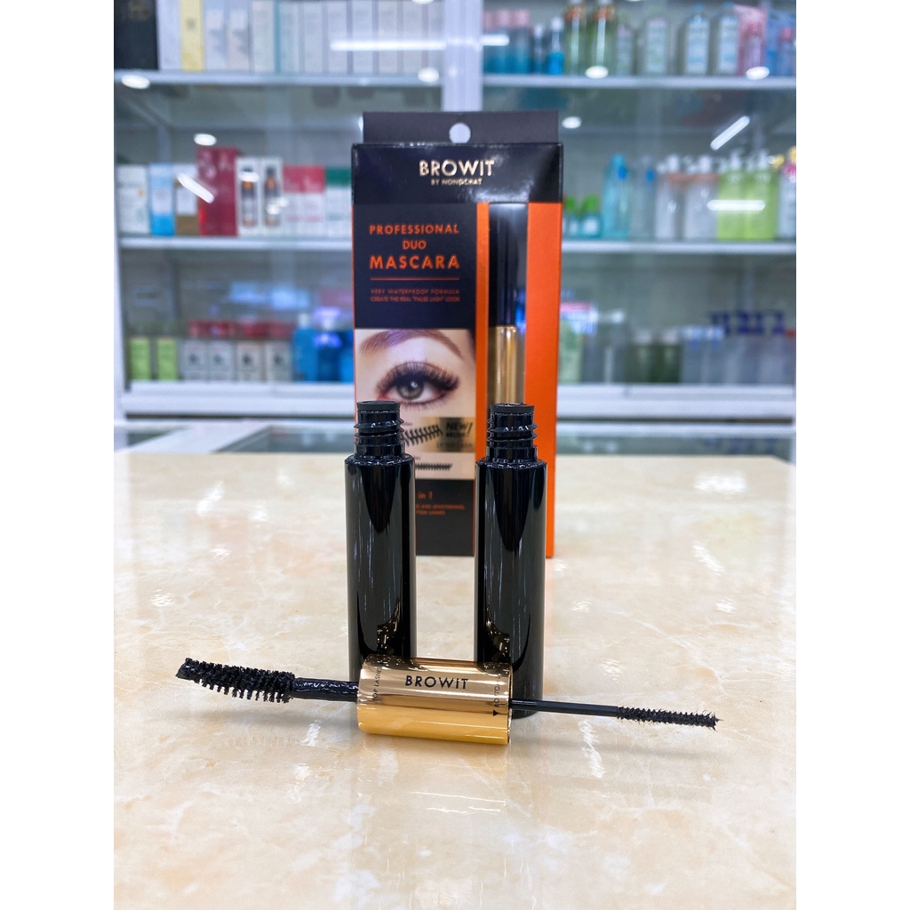 Mascara 2 Đầu Browit By Nongchat Professional Duo Professional Duo Mascara Thái Lan
