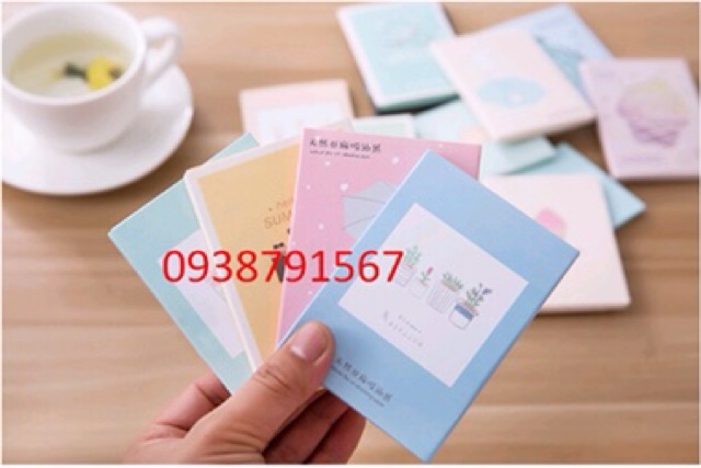Giấy Thấm Dầu Cute 50 Miếng | BigBuy360 - bigbuy360.vn