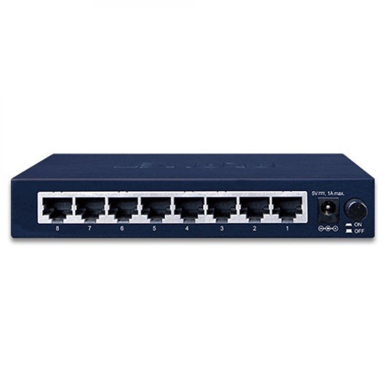 Bộ Chia Mạng 8 Cổng Planet GSD-803, Gigabit Ethernet Switch 8-Port 10/100/1000Mbps hàng chính hãng giá tốt