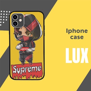 Ốp ĐT Supreme Cậu Bé Ninja Thời Trang Đẳng Cấp Giá Tốt cho Iphone 6 7 8 Plus 11 12 13 mini Pro Max X Xr  SUPPOD00099