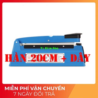 Máy Hàn Miệng Túi Dập Tay 20CM PFS200 - Tặng Dây Hàn Dự Phòng