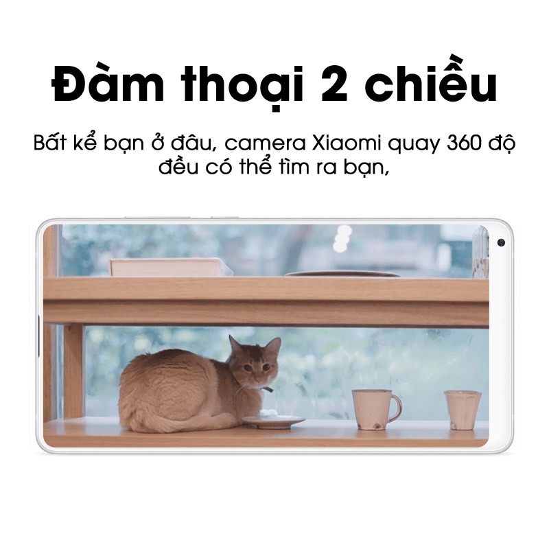 Camera giảm sát Xiaomi Mi home Security 360 độ 2K 1080P - BẢN NỘI ĐỊA hỗ trợ tiếng Việt