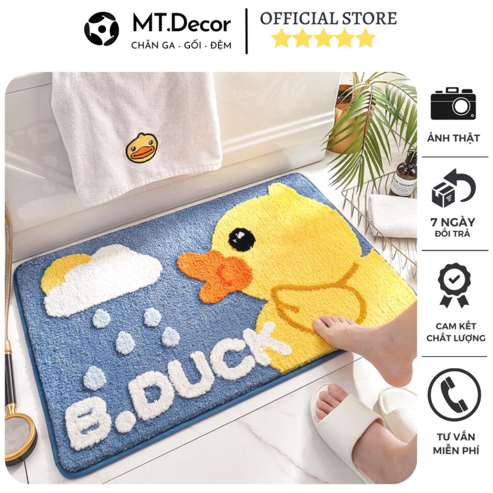 Thảm lau chân lông cừu 3D thảm chùi chân lông mềm siêu thấm nước trang trí phòng khách, phòng ngủ - MT.Decor