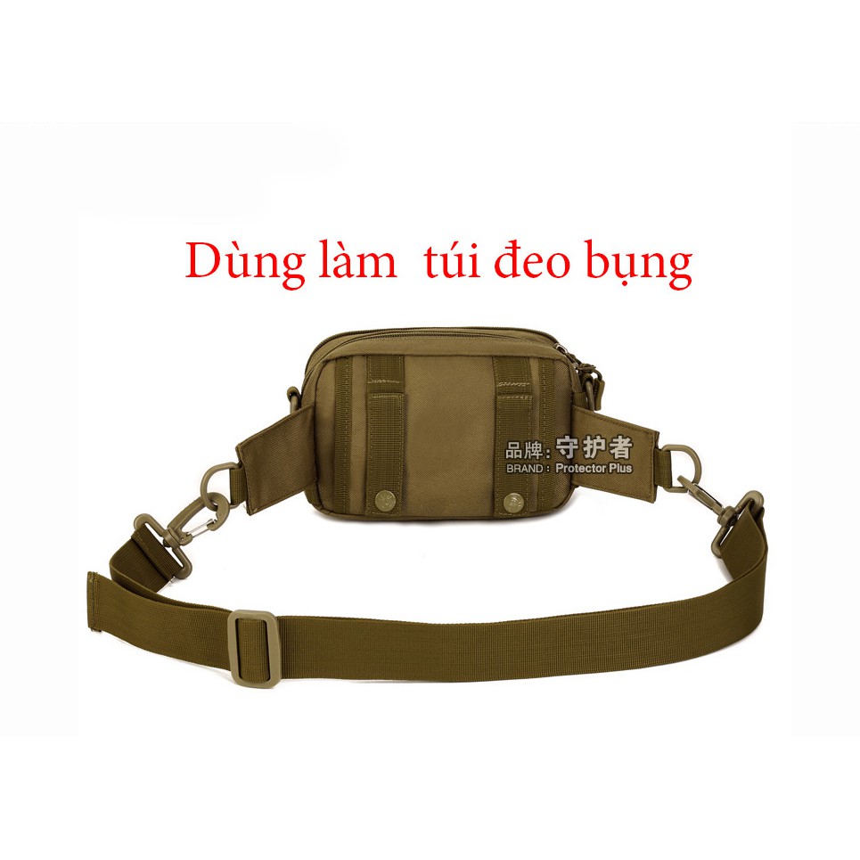 Túi bao tử, đeo chéo chiến thuật nhiều ngăn