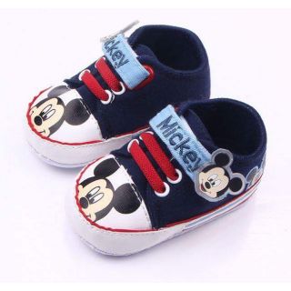 Giày tập đi thể thao mickey  bé trai chống trơn êm ái cho bé