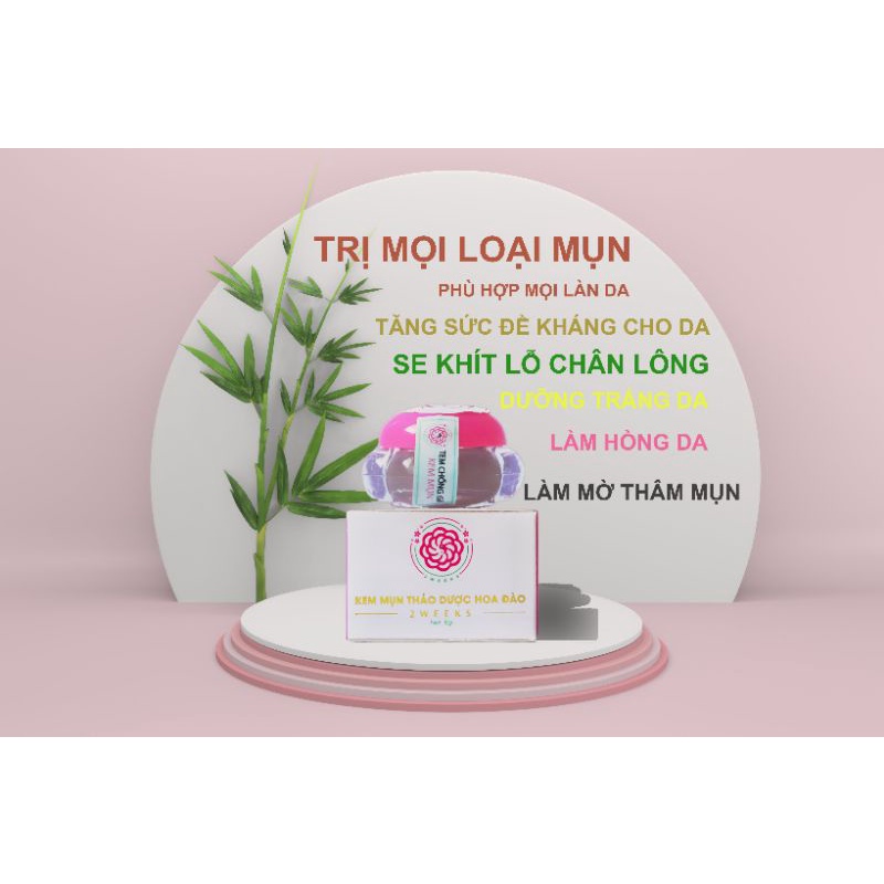 Giá sỉ- kem mụn thảo dược hoa đào