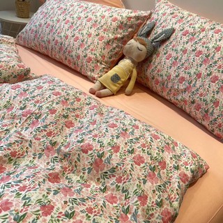 [COTTON 51-60] Bộ Chăn Ga Gối 4 Món 100%