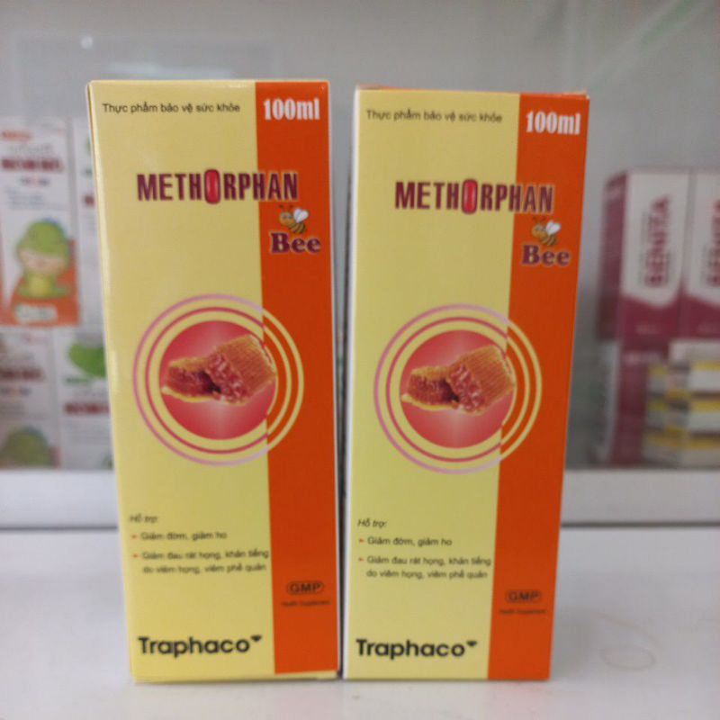 ✅ Siro ho Methorphan bebe- Làm sạch đường hô hấp trên, giảm ho có đờm, co thắt phế quản