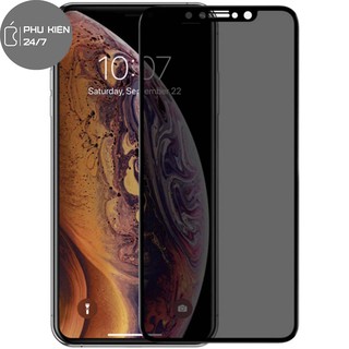 Kính Cường Lực Iphone Chống Nhìn Trộm FULL Màn hình  (Full mã từ IPhone 7 đến 11 ProMax)