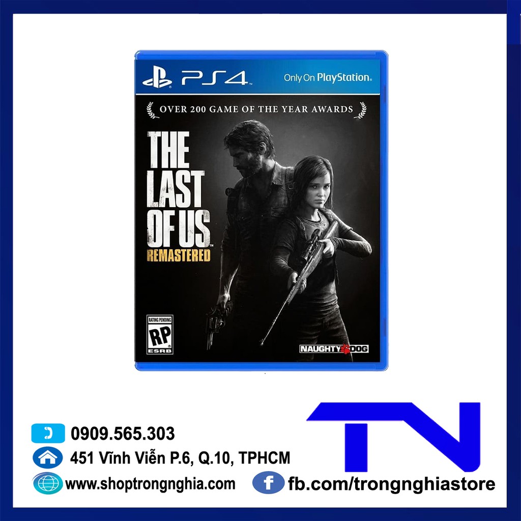 Đĩa game PS4-The Last of Us Remastered [Asia]