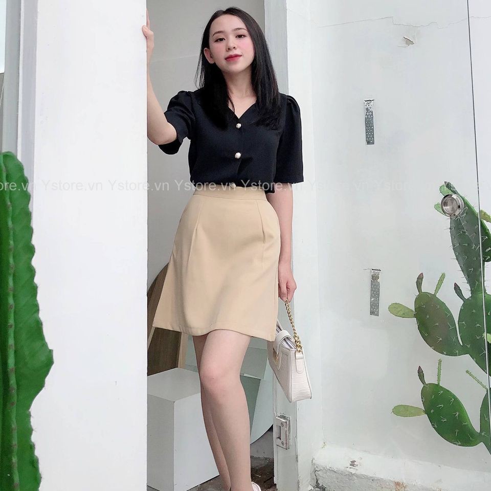 Váy Chữ  A Có Lót Quần Tiện Lợi