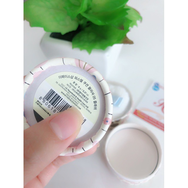 Phấn má hồng dạng bột siêu mịn kiềm dầu lâu trôi màu sắc trẻ trung Hàn Quốc The Face Shop Pastel Cushion Blusher 6g | BigBuy360 - bigbuy360.vn