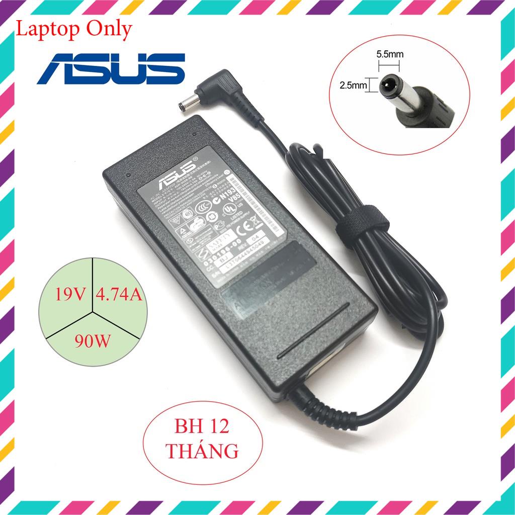 Sạc laptop Asus Zin 19V - 4.74A - 90W chính hãng chân thường 5.5mm x 2.5mm