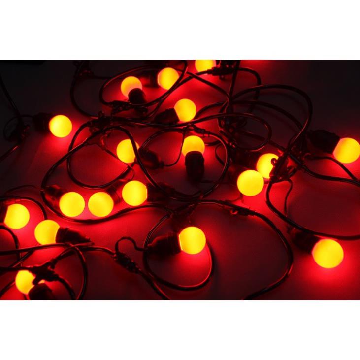 Combo 30 bóng đèn led búp chanh 1w trang trí trong nhà ngoài trời, giá sỉ